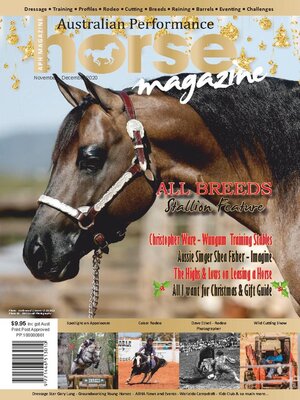cover image of Australian Performance Horse Magazine